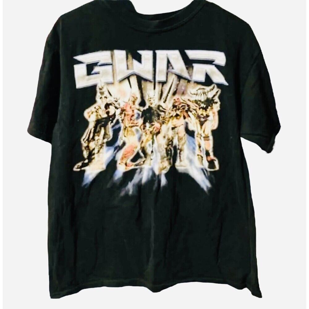 Gwar Shirt Lust In Space Graphic Tee Sz Men Large Heavy Metal Trash Punk Band
